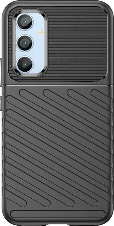 Produktbild Hurtel Thunder Case Hülle für Samsung Galaxy A54 5G Silikon Armor Case schwarz (Samsung Galaxy A54 5G)