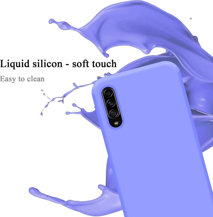 Actual product image Cadorabo TPU Liquid Silicone Case Cover for Samsung Galaxy A90 5G (Samsung Galaxy A90 5G)