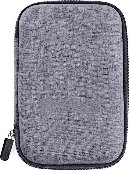 Only-Bags.Store Boîte à disque dur 2,5 pouces étui de protection unicolore valise portable pour disque dur