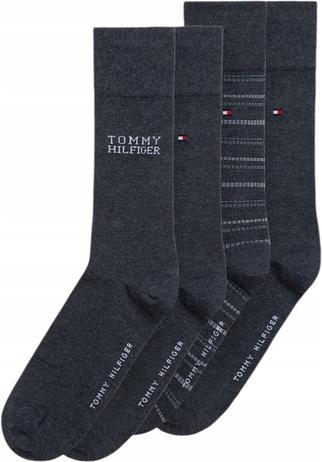 Immagine prodotto Tommy Hilfiger Calze da uomo in confezione da 4 pezzi (confezione da 4, 39 - 42)