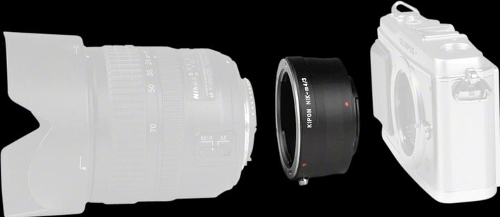 Produktbild Kipon Adapter Canon EF Objektiv an MFT Kamera