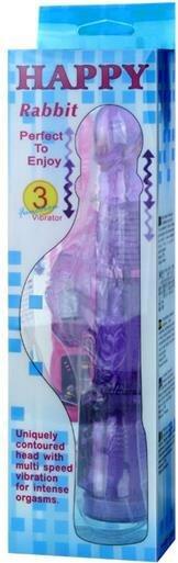 Image du produit Debra Vibromasseur Happy Rabbit Rotation & Wave Violet