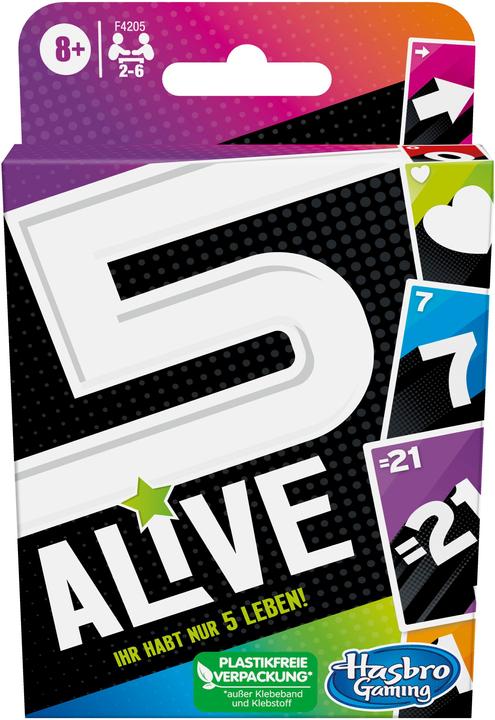 Produktbild Hasbro Gaming Five Alive Kartenspiel (Deutsch)