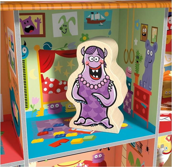 Actual product image Haba Logic GAMES Where is Wanda (German, French, Italian, English)