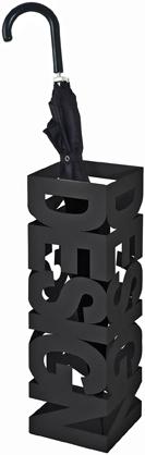 Actual product image HAKU Möbel Cast Iron Umbrella Stand, Rectangular (16 x 16 cm)