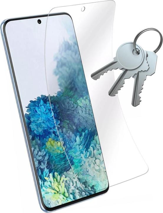 Screenguard 100% Display Schutz Folie Samsung Galaxy S20 Ultra Crystal Clear (1 Stück, Samsung Galaxy S20 Ultra)