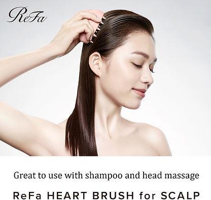 Actual product image ReFa Heart Brush for Scalp