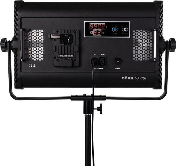 Produktbild Dörr 2 LED Panel Kit DLP-70W mit 2 Stativen und Tasche (Neuheit)