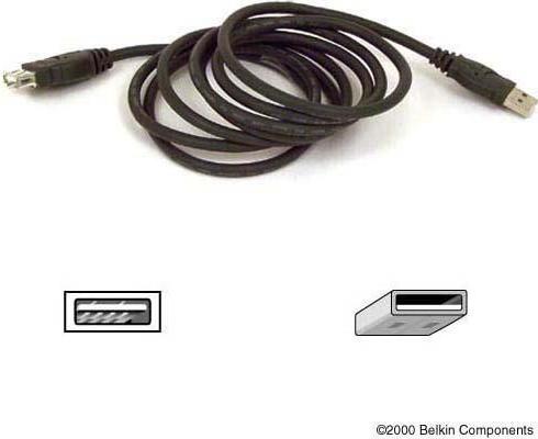 Produktbild Belkin USB Extension Cable USB Kabel (1.80 m, USB 2.0)