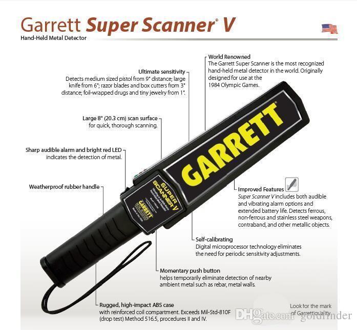 Image du produit Garrett Détecteur manuel Super Scanner V