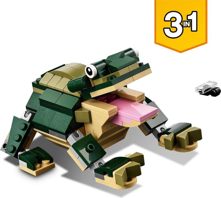 Actual product image LEGO Creator 31121 Crocodile (31121, LEGO Creator 3-in-1)
