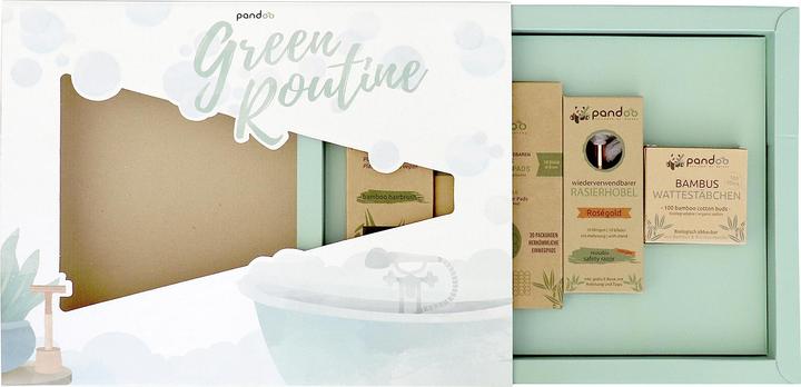 Actual product image Pandoo Bathroom set Green Routine 4pcs.