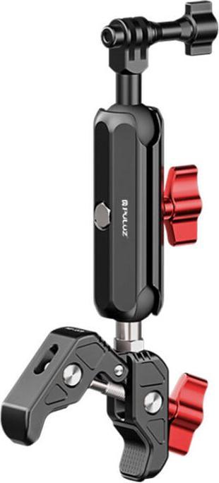 Puluz Motorcycle Rearview Mount for Action Cameras (PU3211) (Osmo Action 3, HERO8 Black, One X2, Osmo Action, Osmo Action 5 Pro, Hero11 Black Mini, ACTION 2)