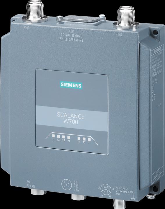 Actual product image Siemens SIEM 6GK5766-1GE00-7TB0 IWLAN Access Point SCALANCE WAM766-1 EEC 1 Radio 2 (1201 Mbit/s)