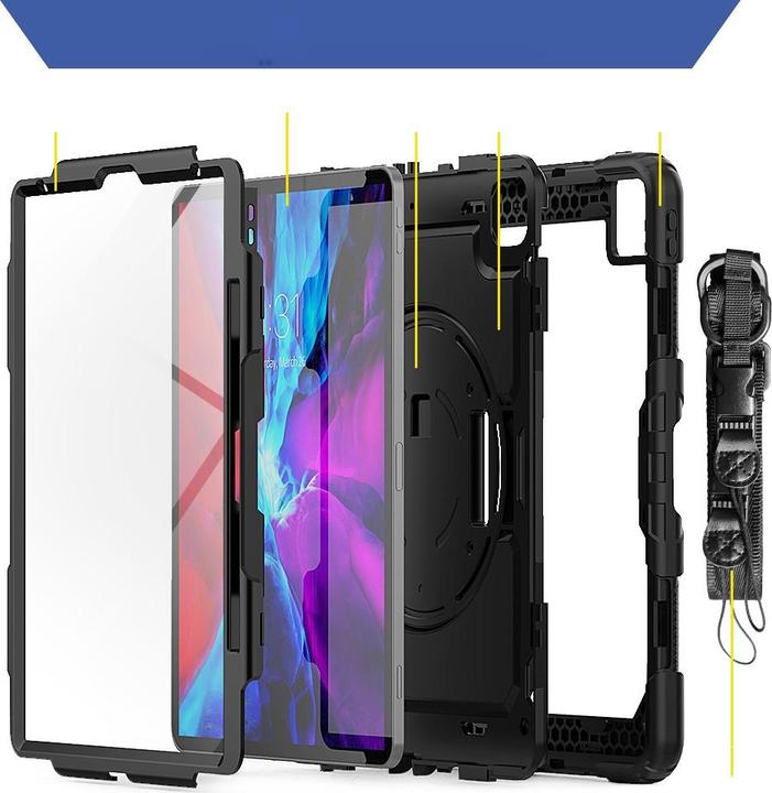 Produktbild Ueli Express Outdoor Extreme Schutzhülle (iPad Pro 12.9 2022 (6. Gen), iPad Pro 12.9 2018 (3. Gen), iPad Pro 12.9 2020 (4. Gen), iPad Pro 12.9 2021 (5. Gen))