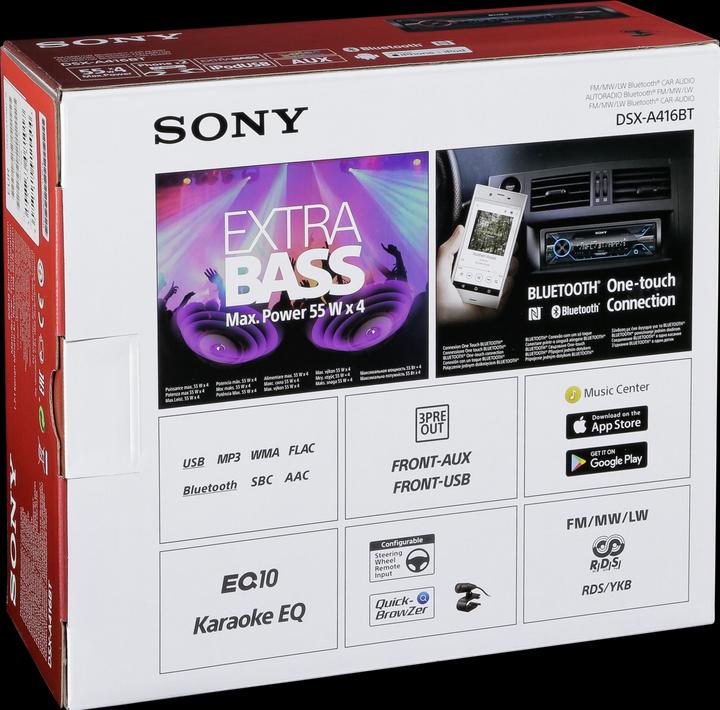 Produktbild Sony DSX-A416BT (Apple Carplay)