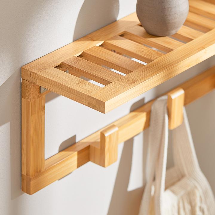 Actual product image SoBuy Wall coat rack with 6 coat hooks
