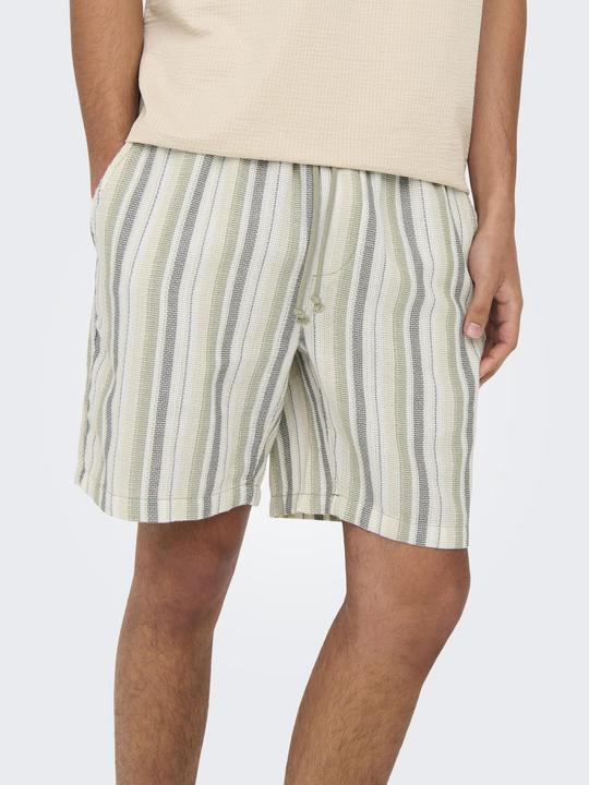 Actual product image Only & Sons ONSTREV Mittlere Taille Normal geschnitten Shorts Sweat-Shorts (L)