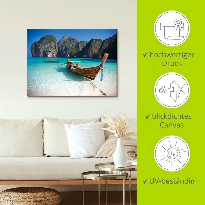 Produktbild Artland Maya Bay, Koh Phi Phi Leh, Thailand T5VI (40 x 30 cm)