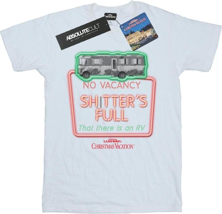 National Lampoon´s Vacation National Lampoon's Christmas Vacation Greyscale No Vacancy TShirt (XL)