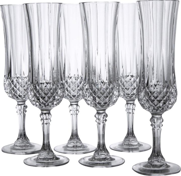 Actual product image CreaTable Longchamp Eclat (14 cl, 6 Glasses, Champagne glasses)