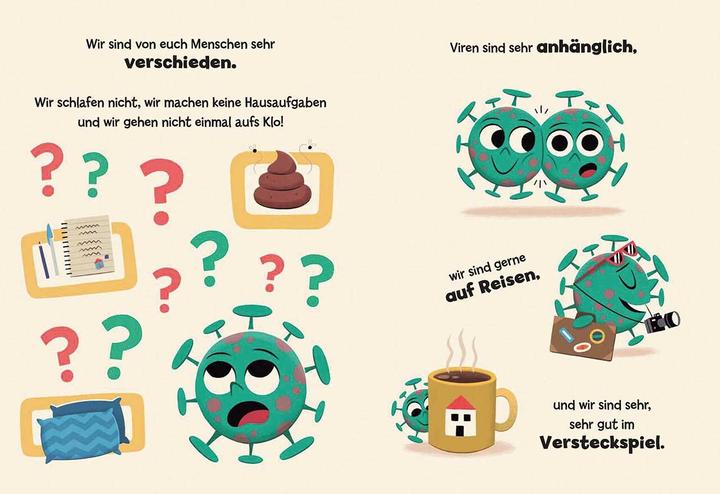 Produktbild National Geographic Viren: Wie bleibe ich gesund (Deutsch, Mattia Crivellini, Valeria Barattini, Anke Wellner-Kempf, Victor Medina, 2021)