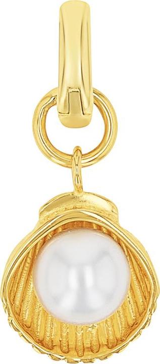 Produktbild Amor Charms für Damen, 925 Sterling Silber, Muschelkernperle | Muschel (Silber 925)