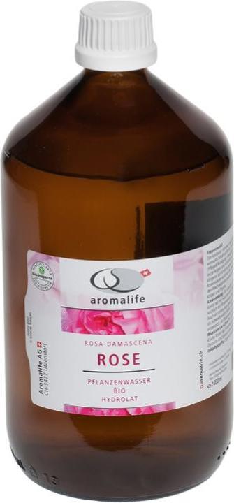 Produktbild Aromalife Pflanzenwasser Rose (1000 ml, Mundspülung)