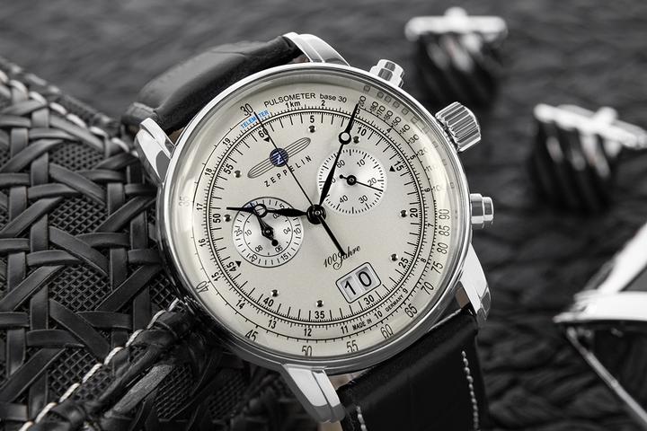Immagine prodotto Zeppelin Cronografo LZ127 Count (Orologio da polso analogico, Cronografo, 42 mm)
