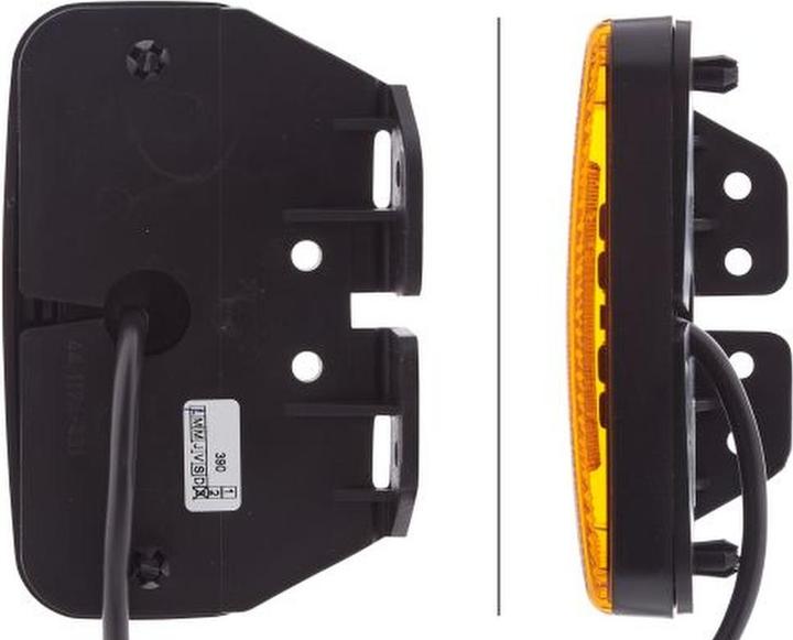 Produktbild Hella 20 Seitenmarkierungsleuchten seitlicher Anbau LED Anbau für DAF