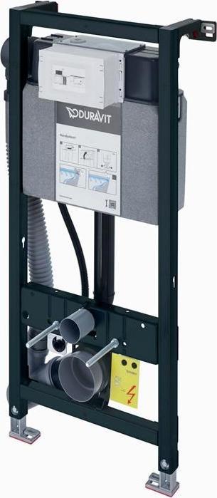 Duravit Wand-WC-Element DURASYSTEM 500x1148mm, Geruchsabsaugung, Trockenbau