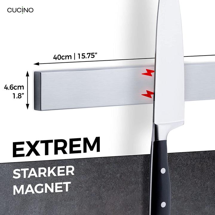 Produktbild Cucino Magnetleiste Messer, Edelstahl 40cm