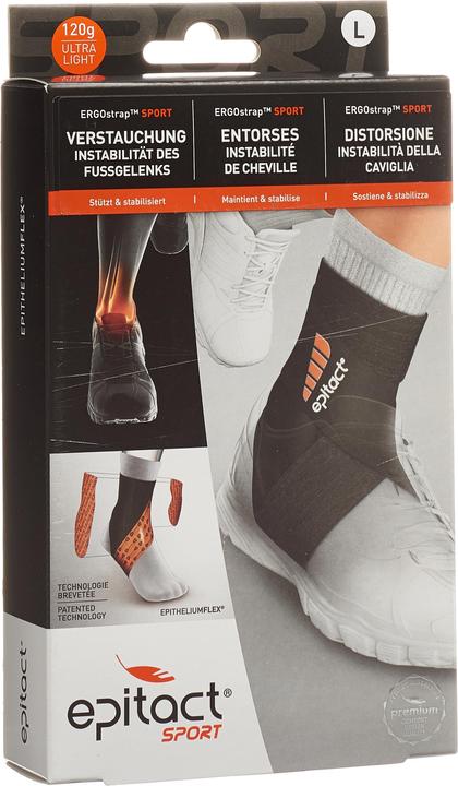 Epitact Sport ERGOstrap Fussgelenkbandage M 20-21.7cm (M)