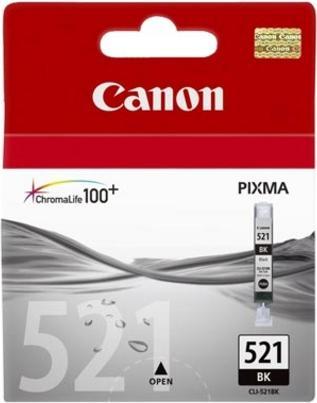 Image du produit Canon CLI-521BK - 9 ml - noir - Original - Blister antivol (CF)