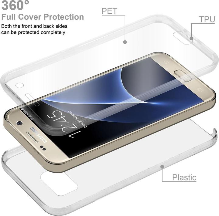 Image du produit Cadorabo TPU 360 degrés Case Cover (Samsung Galaxy S7)