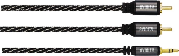 Avinity Klinkenkabel (0.50 m, Cinch, 3.5mm Klinke (AUX))