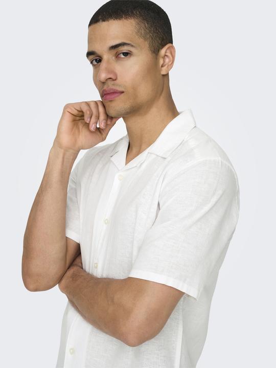 Immagine prodotto Only & Sons Camicia a maniche corte a tinta unita (M)