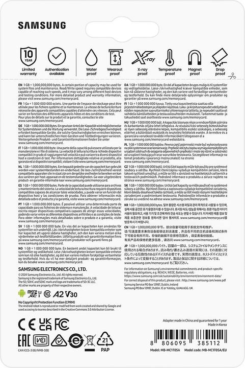 Produktbild Samsung EVO Plus (1000 GB, microSDXC, U3, UHS-I)