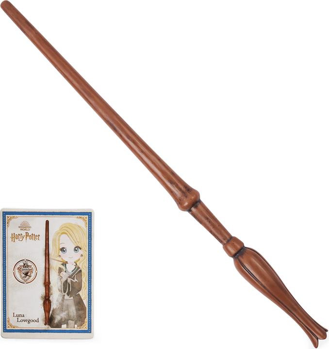 Immagine prodotto Spin Master Mondo magico di Harry Potter - Autentica bacchetta di Luna Lovegood in plastica con