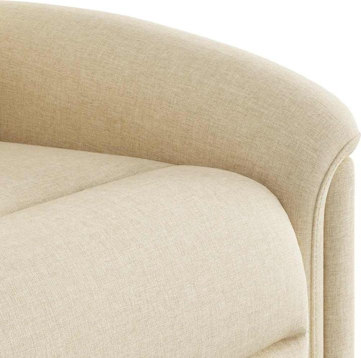 Immagine prodotto VidaXL Sedia da massaggio elettrica in tessuto crema