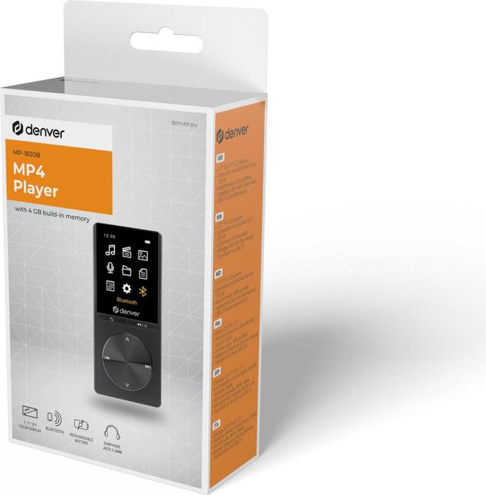 Produktbild Denver MP-1820B Black (4 GB)