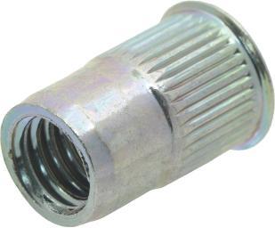 Image du produit Pull-Link 02ST01C04012 Blindnietmutter Stahl VK Rändel M4 1,5-3,5 150 Stück