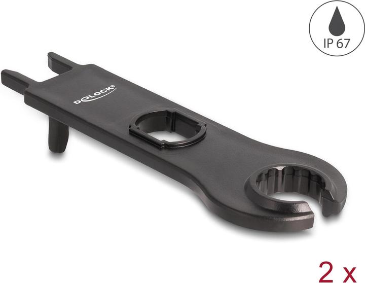 Actual product image Delock Tool for DL4 Cables & Connectors Round, 2 pieces