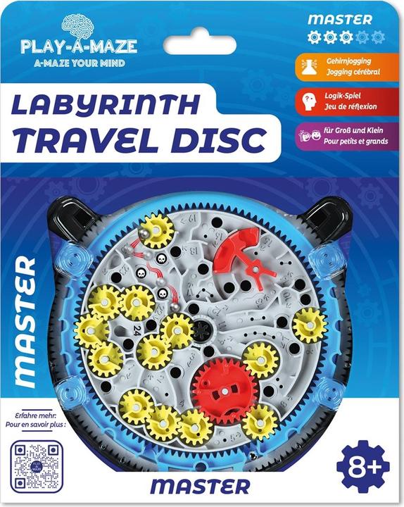 Immagine prodotto Play-a-maze Disco da viaggio del labirinto MASTER (d,f) (Tedesco)