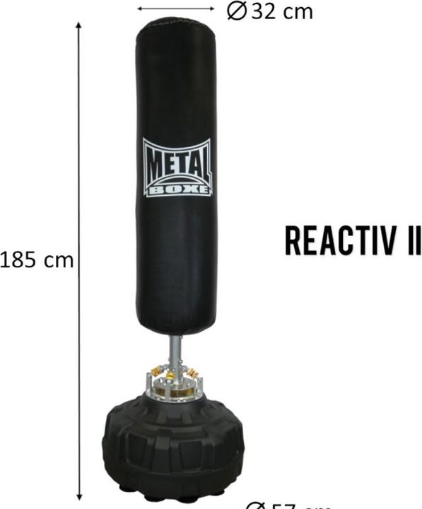 Produktbild MetalBoxe Sac Sur Pied Reactiv Ii (180 cm, 21 kg)