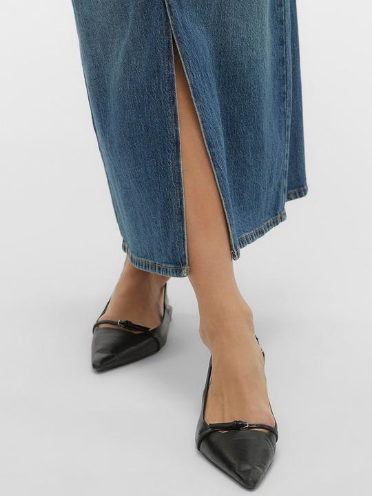 Image du produit Vero Moda VMTESSA Hohe Taille Langer Rock Jeansrock (S)