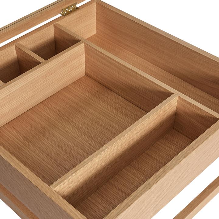 Image du produit Hübsch Table basse Glitz Naturelle (60 x 60 x 45 cm)