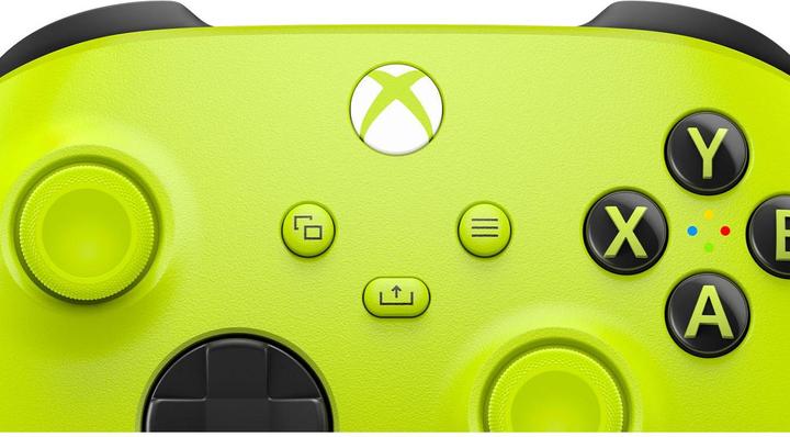 Actual product image Microsoft Wireless Controller - Electric Volt (Xbox Series S, Xbox One S, PC, Xbox One X, Xbox Series X)