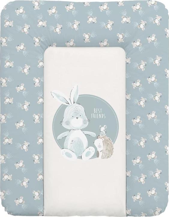 Actual product image Milkii Ceba Baby Wickelauflage, Kaninchen (50 x 70 cm)