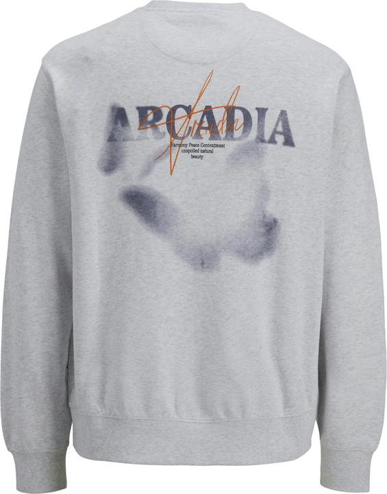 Actual product image Jack & Jones Jjecharge Graphic Sweat O-N Styd Aw24 Ln (XL)